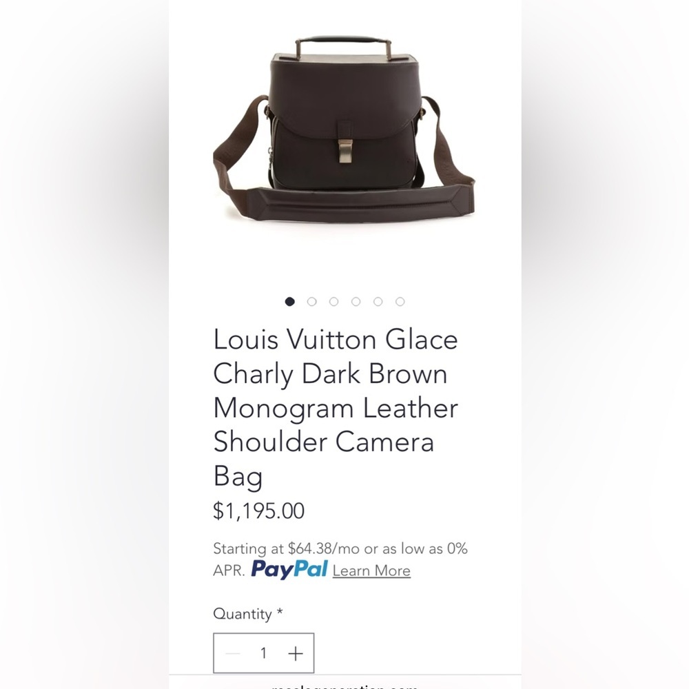Authentic pre loved Louis Vuitton!!🥰🥰Charly Monogram- Glacéd Brown Leather - Picture 4 of 15